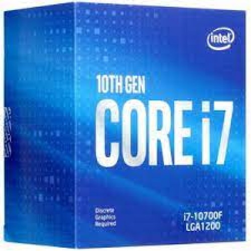 Intel Core i7-10700F Desktop Processor 8 Cores up to 4.8 GHz Without  Processor Graphics LGA1200 (Intel 400 Series chipset) 65W